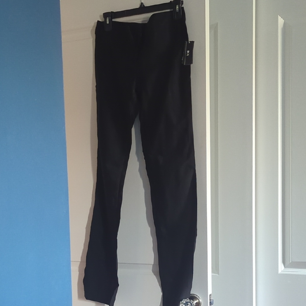 BCX Men's Classic Black Dress Trousers